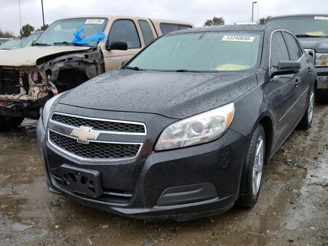 1G11C5SA1DF316730 - 2013 CHEVROLET MALIBU 1LT გრაფიტი ფოტო 2