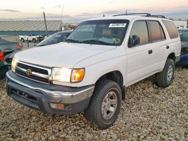 JT3GM84RXY0062631 - 2000 TOYOTA 4RUNNER WHITE photo 2