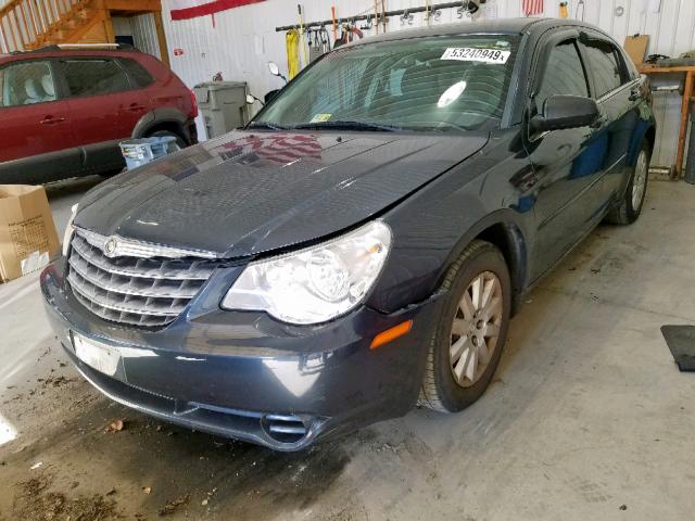 1C3LC46K08N148916 - 2008 CHRYSLER SEBRING LX BLUE photo 2