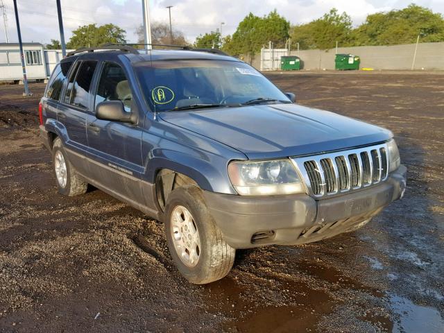 1J4G248S4YC410634 - 2000 JEEP GRAND CHER BLUE photo 1