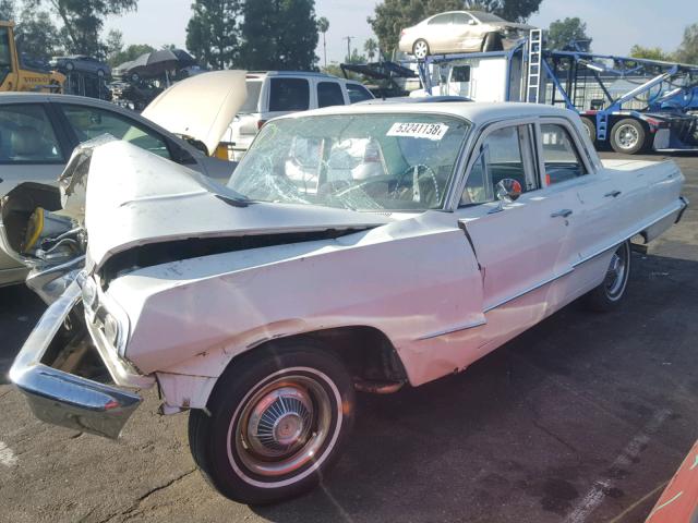 31569B171763 - 1963 CHEVROLET BELAIRE WHITE photo 2