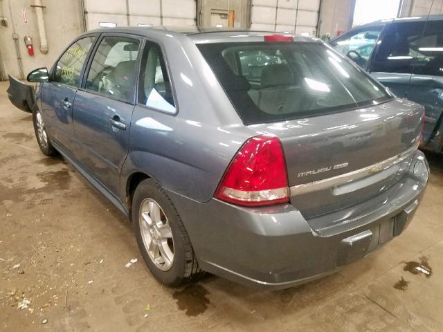 1G1ZT64815F189787 - 2005 CHEVROLET MALIBU MAX 灰色 照片 3