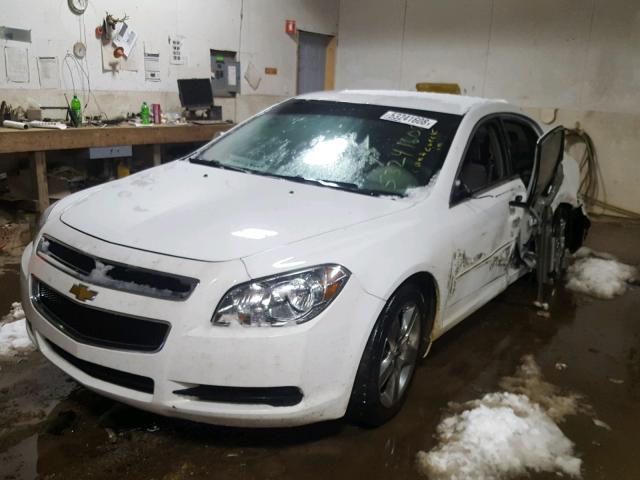 1G1ZB5E07CF269985 - 2012 CHEVROLET MALIBU LS თეთრი ფოტო 2