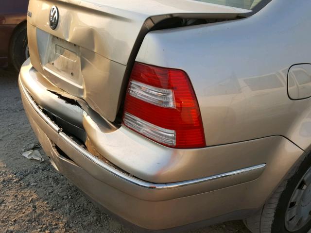 3VWRA69M45M015678 - 2005 VOLKSWAGEN JETTA GL TAN photo 9