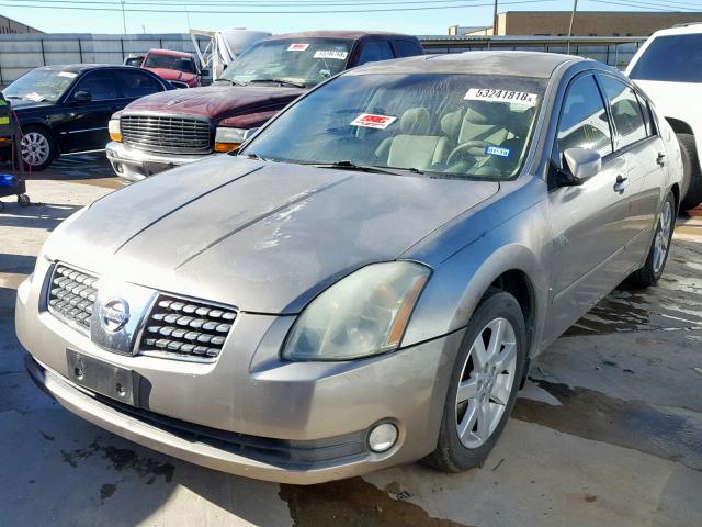 1N4BA41E74C918913 - 2004 NISSAN MAXIMA SE CHARCOAL photo 2