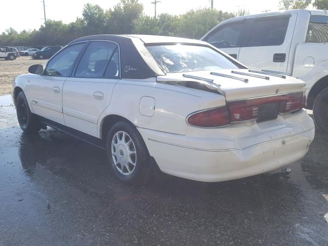 2G4WS52J311283650 - 2001 BUICK CENTURY CU WHITE photo 3