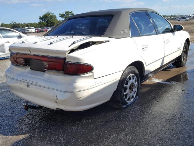 2G4WS52J311283650 - 2001 BUICK CENTURY CU WHITE photo 4