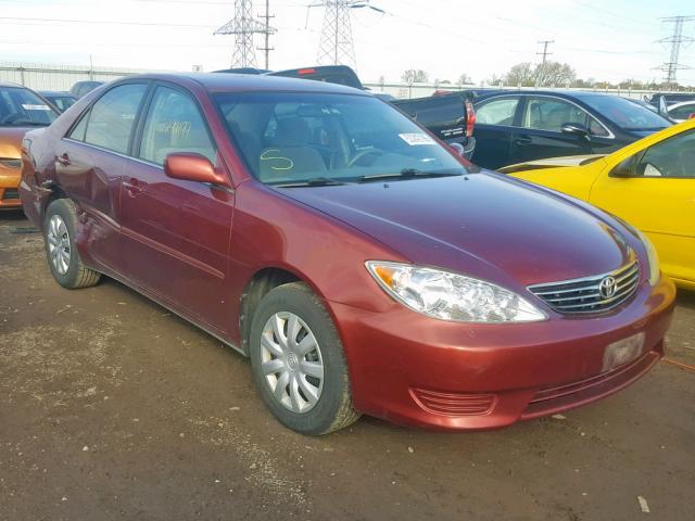 4T1BE32K55U098531 - 2005 TOYOTA CAMRY LE MAROON photo 1