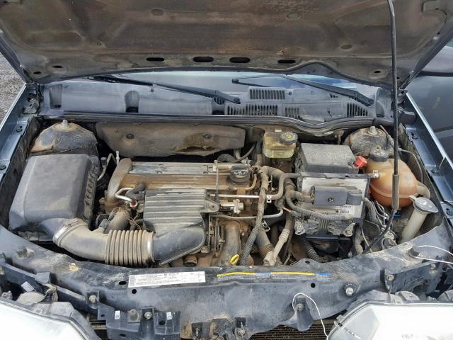 1G8AJ54F34Z185296 - 2004 SATURN ION LEVEL GRAY photo 7