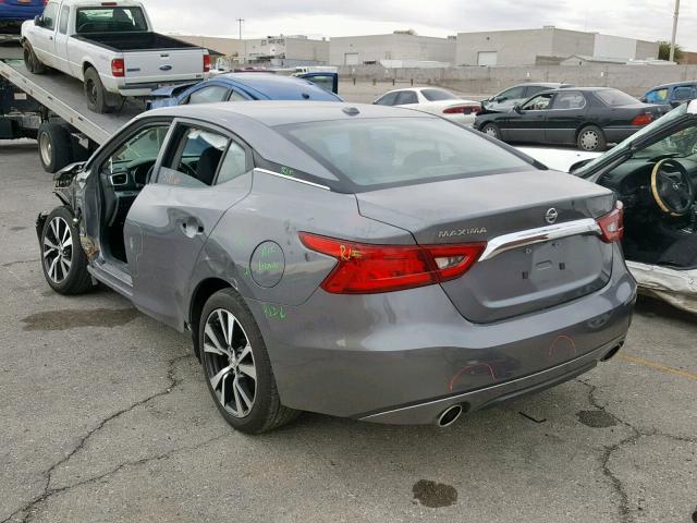 1N4AA6AP7GC424824 - 2016 NISSAN MAXIMA 3.5 GRAY photo 3