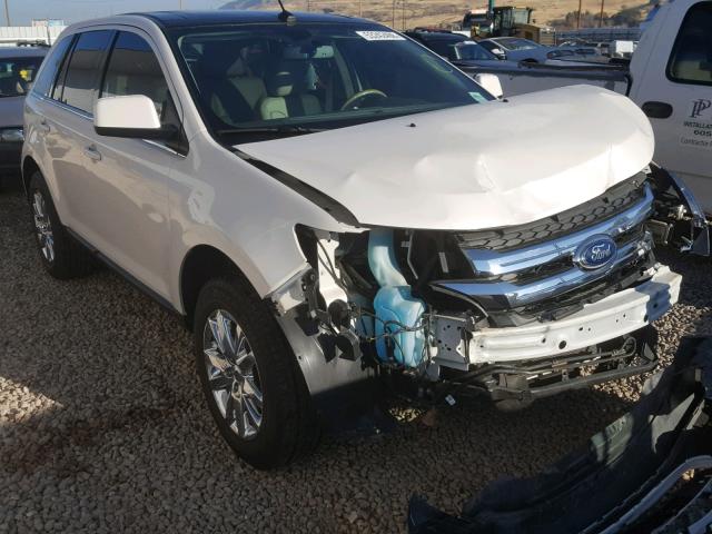 2FMDK4KC2BBA27305 - 2011 FORD EDGE LIMIT WHITE photo 1