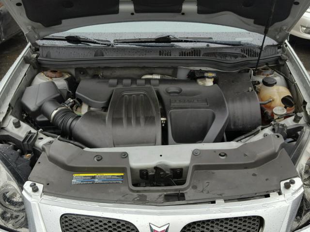 1G2AS18H597283325 - 2009 PONTIAC G5 SILVER photo 7