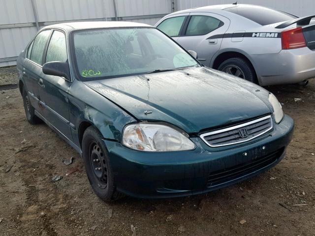 1HGEJ6673XL044398 - 1999 HONDA CIVIC LX GREEN photo 1