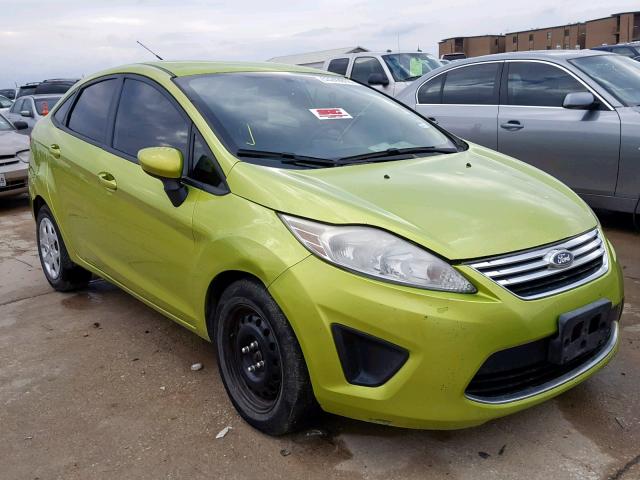 3FADP4BJ7BM154088 - 2011 FORD FIESTA SE GREEN photo 1