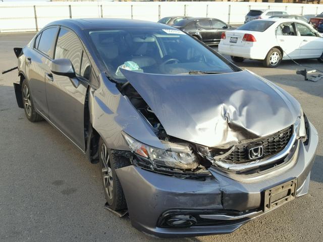 2HGFB2F99DH544490 - 2013 HONDA CIVIC EXL CHARCOAL photo 1