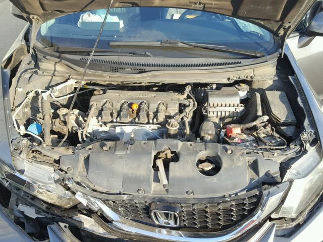 2HGFB2F99DH544490 - 2013 HONDA CIVIC EXL CHARCOAL photo 7