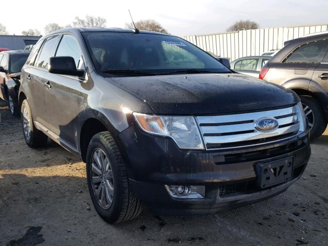 2FMDK3JC9ABB35124 - 2010 FORD EDGE SEL BLACK photo 1