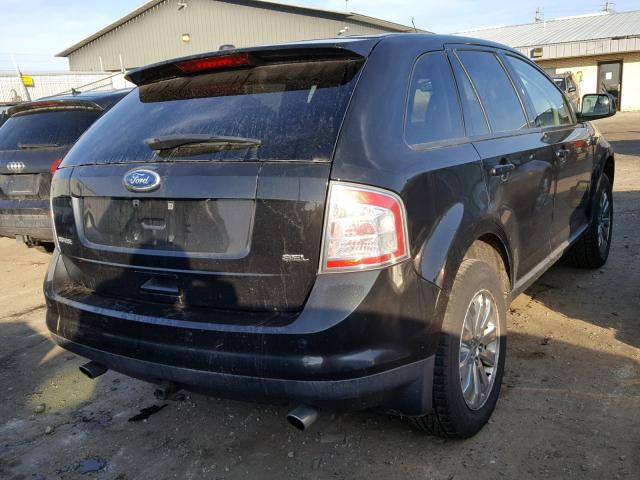 2FMDK3JC9ABB35124 - 2010 FORD EDGE SEL BLACK photo 4