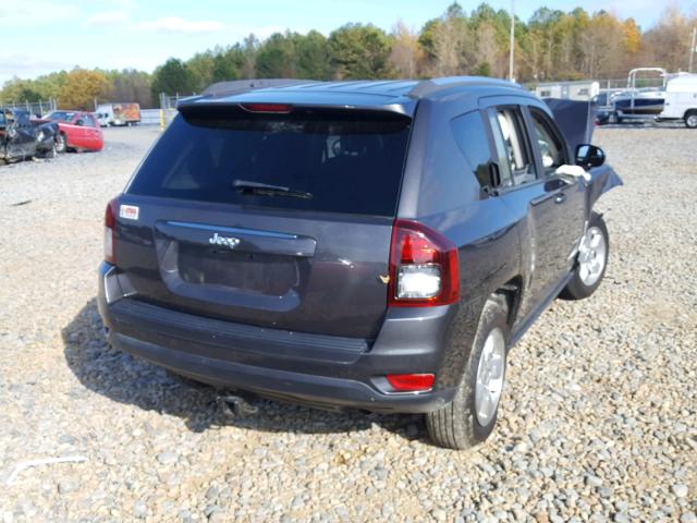 1C4NJCBA9ED789324 - 2014 JEEP COMPASS SP GRAY photo 4