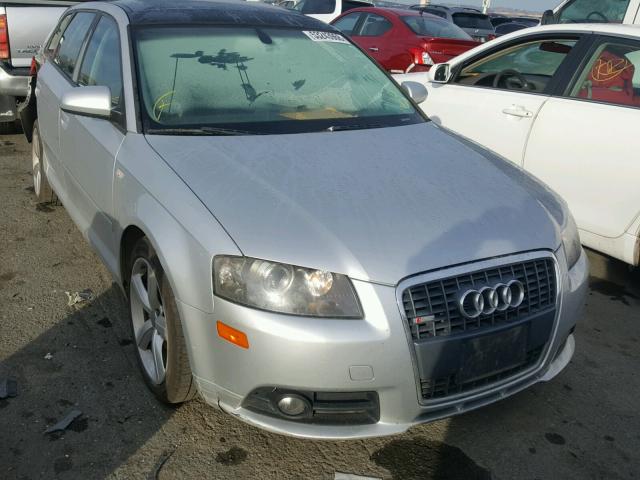 WAUKD78P78A014665 - 2008 AUDI A3 S-LINE SILVER photo 1