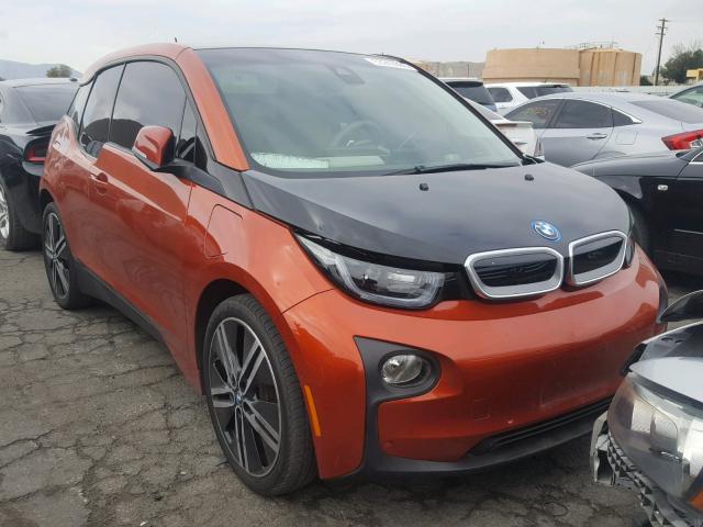 WBY1Z4C55EV274229 - 2014 BMW I3 REX შავი ფოტო 1