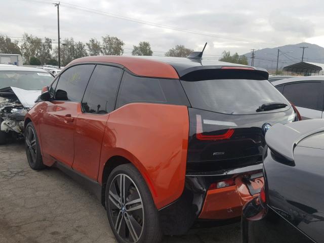 WBY1Z4C55EV274229 - 2014 BMW I3 REX BLACK photo 3