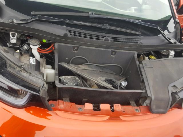 WBY1Z4C55EV274229 - 2014 BMW I3 REX შავი ფოტო 7