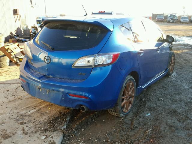 JM1BL1L65C1579927 - 2012 MAZDA 3 S BLUE photo 4