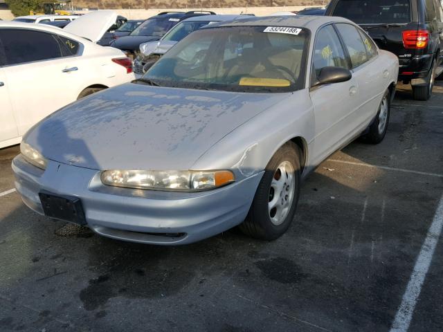 1G3WH52K7WF340248 - 1998 OLDSMOBILE INTRIGUE SILVER photo 2
