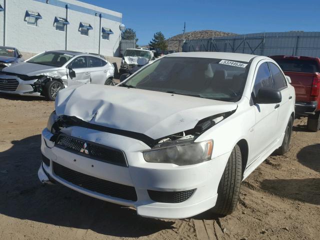 JA3AU16U48U031098 - 2008 MITSUBISHI LANCER DE WHITE photo 2