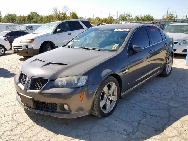 6G2EC57Y18L148231 - 2008 PONTIAC G8 GT GRAY photo 2