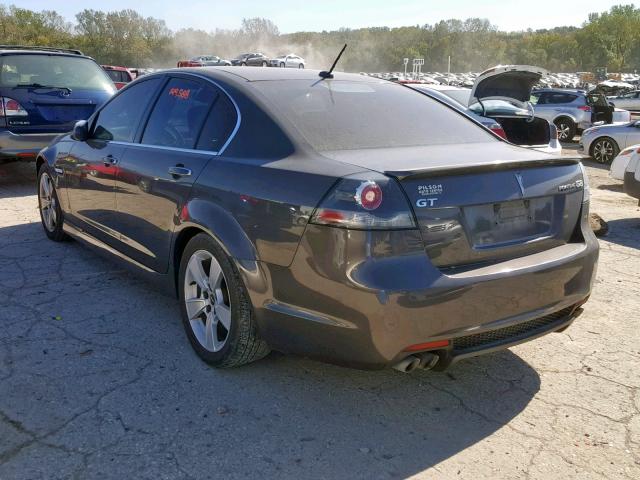 6G2EC57Y18L148231 - 2008 PONTIAC G8 GT GRAY photo 3