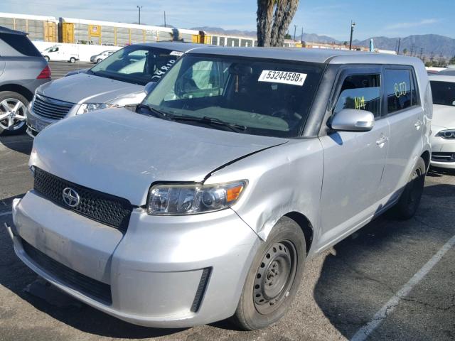 JTLKE50E481040112 - 2008 TOYOTA SCION XB ვერცხლისფერი ფოტო 2