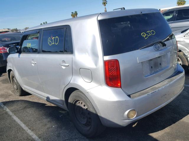 JTLKE50E481040112 - 2008 TOYOTA SCION XB ვერცხლისფერი ფოტო 3