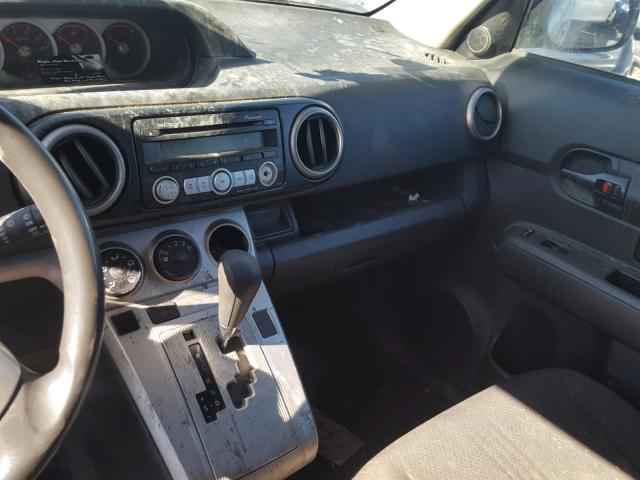 JTLKE50E481040112 - 2008 TOYOTA SCION XB ვერცხლისფერი ფოტო 9