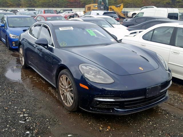 WP0AB2A77HL120765 - 2017 PORSCHE PANAMERA 4 BLUE photo 1