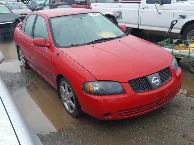 3N1AB51D25L575887 - 2005 NISSAN SENTRA SE- RED photo 1