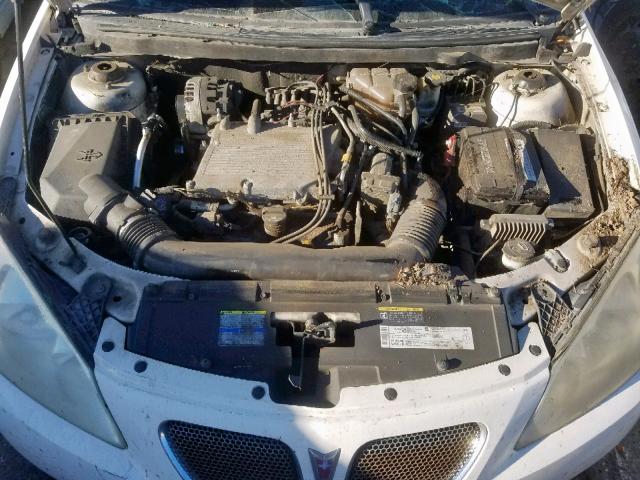 1G2ZH578164122235 - 2006 PONTIAC G6 GT WHITE photo 7