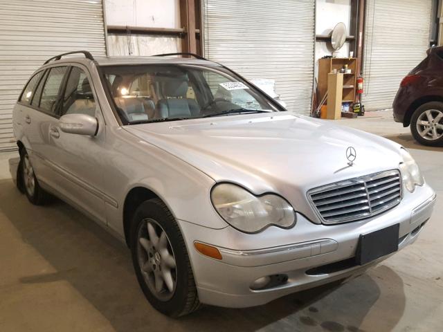 WDBRH61J53F309540 - 2003 MERCEDES-BENZ C 240 SPOR SILVER photo 1