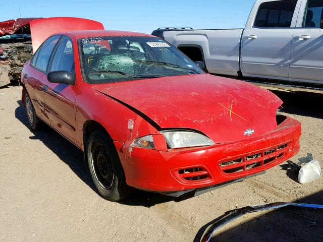 1G1JC524017252695 - 2001 CHEVROLET CAVALIER B RED photo 1