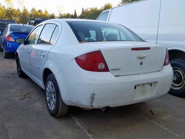 1G1AK52F457636330 - 2005 CHEVROLET COBALT WHITE photo 3