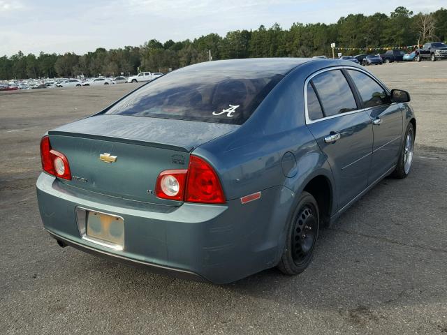 1G1ZH57B69F140870 - 2009 CHEVROLET MALIBU 1LT GREEN photo 4