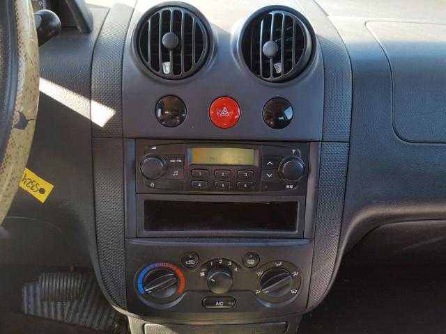 KL1TD66657B733277 - 2007 CHEVROLET AVEO BASE Күміс фото 9