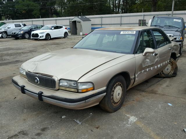 1G4HP52L7SH484686 - 1995 BUICK LESABRE CU GOLD photo 2