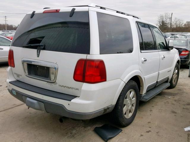 5LMFU28R23LJ46425 - 2003 LINCOLN NAVIGATOR Ақ фото 4