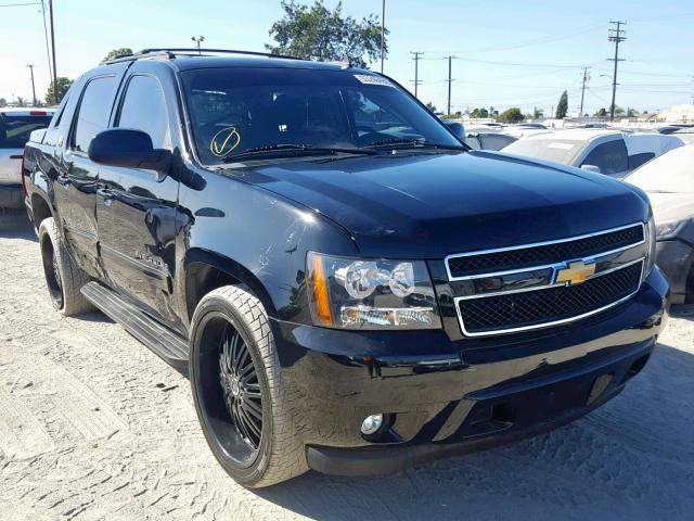 3GNMCEE09DG352310 - 2013 CHEVROLET AVALANCHE BLACK photo 1