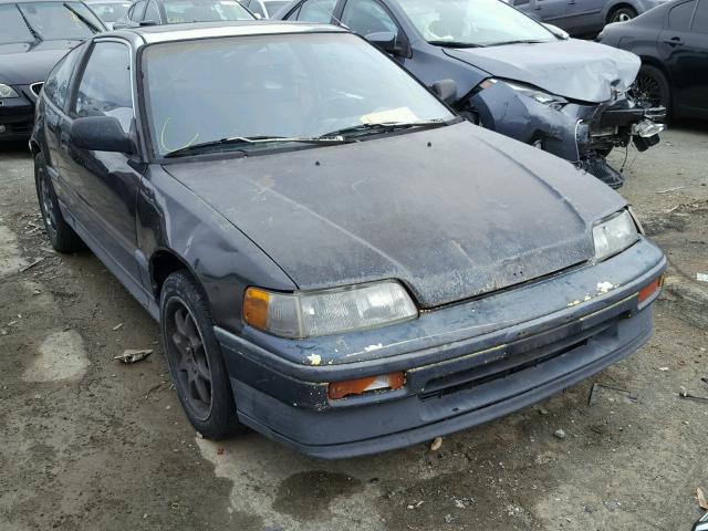 JHMED9369KS008568 - 1989 HONDA CIVIC 1500 BLACK photo 1