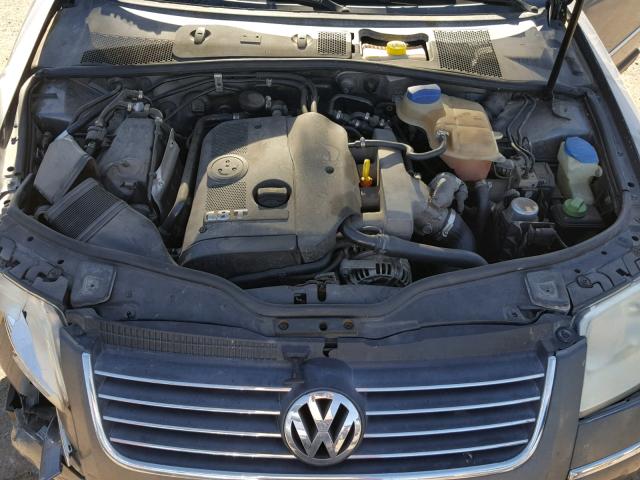 WVWCD63B85E124092 - 2005 VOLKSWAGEN PASSAT GLS CHARCOAL photo 7