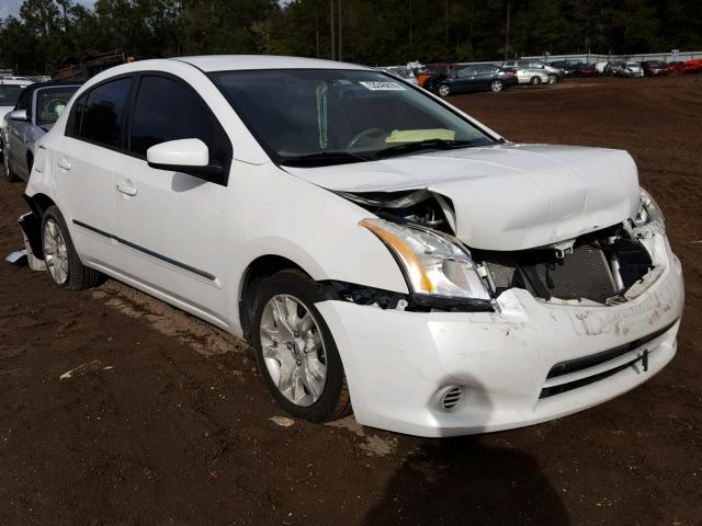 3N1AB6APXAL666397 - 2010 NISSAN SENTRA 2.0 WHITE photo 1