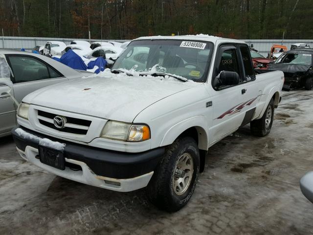 4F4YR16V91TM31476 - 2001 MAZDA B3000 CAB WHITE photo 2